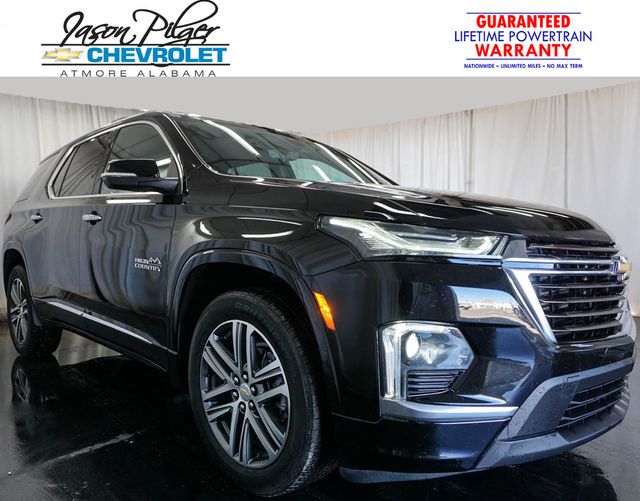 Mosaic Black Metallic 2023 Chevrolet Traverse High Country FWD SUV / Crossover Front-Wheel Drive 9-Speed Automatic