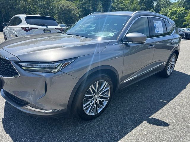 2023 Acura MDX Advance - Liquid Carbon Metallic exterior view 3