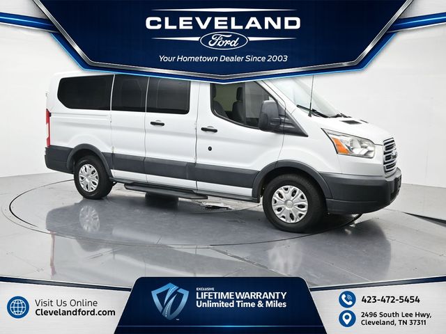 Oxford White 2015 Ford Transit Passenger Van Rear-Wheel Drive 6-Speed Automatic Overdrive