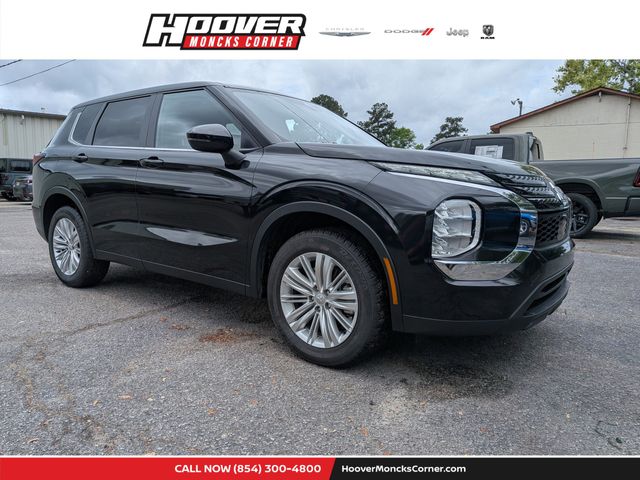 Black Diamond 2024 Mitsubishi Outlander ES FWD SUV / Crossover Front-Wheel Drive Continuously Variable Transmission
