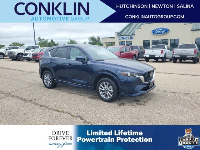 Deep Crystal Blue Mica 2025 Mazda CX-5 SUV / Crossover All-Wheel Drive 6-Speed Automatic