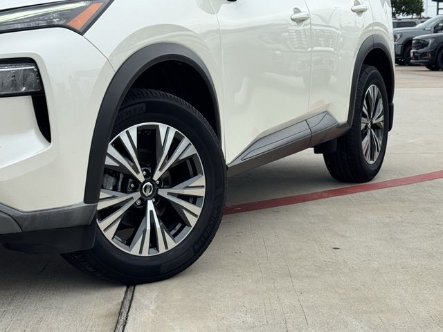 2021 Nissan Rogue SV White at South Houston Nissan