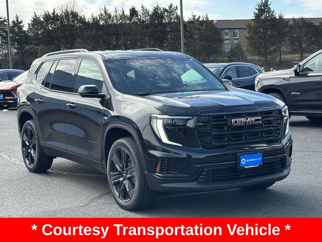 Black (Ebony Twilight Metallic) 2025 GMC Acadia SUV / Crossover Four-Wheel Drive 8-Speed Automatic