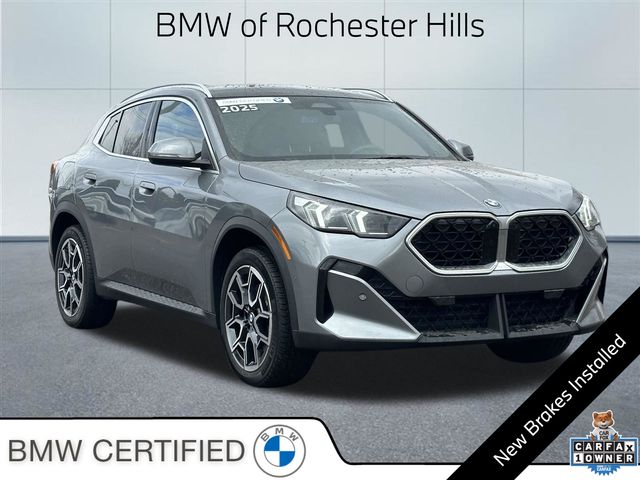 Gray Metallic 2025 BMW X2 xDrive28i SUV / Crossover All-Wheel Drive 7-Speed Automatic