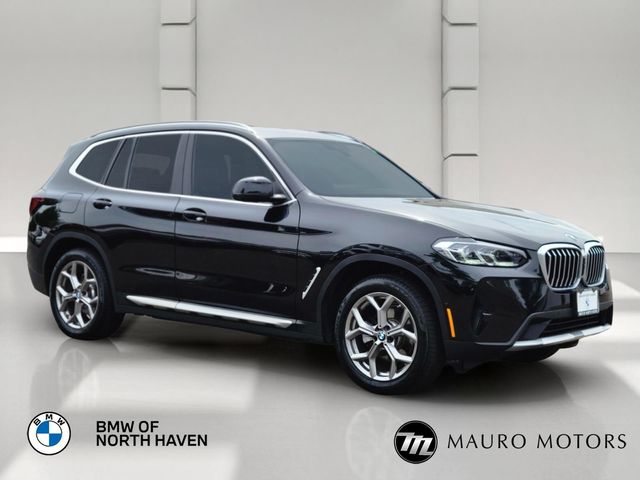 Black Sapphire Metallic 2024 BMW X3 xDrive30i AWD SUV / Crossover All-Wheel Drive 8-Speed Automatic