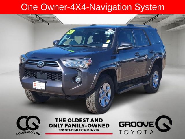 Magnetic Gray Metallic 2023 Toyota 4Runner SUV / Crossover Four-Wheel Drive 5-Speed Automatic