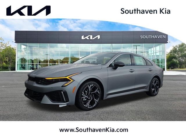 Steel Matte Gray 2026 Kia K5 GT-Line FWD Sedan Front-Wheel Drive 8-Speed Automatic