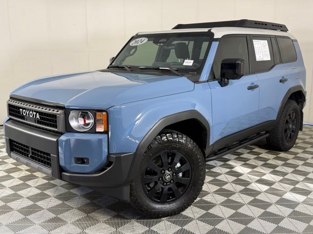 Blue / Gray 2024 Toyota Land Cruiser SUV / Crossover Four-Wheel Drive 8-Speed Automatic