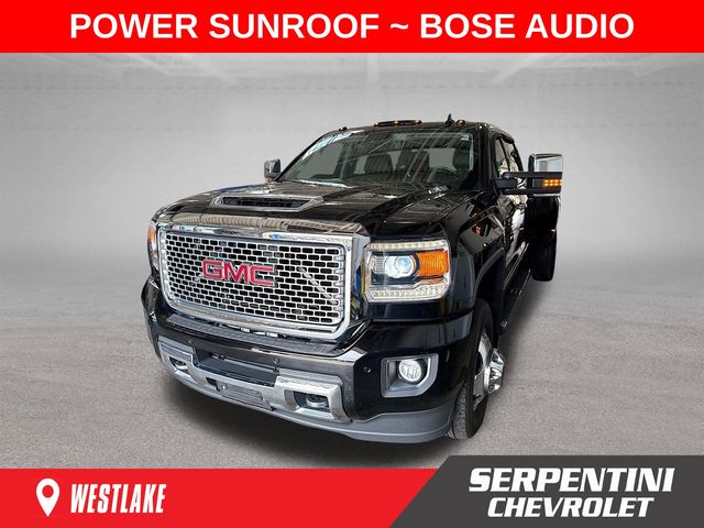 Onyx Black 2017 GMC Sierra 3500HD Pickup Truck Four-Wheel Drive 6-Speed Automatic