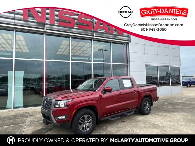 Cardinal Red Metallic Tricoat 2025 Nissan Frontier Pickup Truck 4X2 9-Speed Automatic Overdrive
