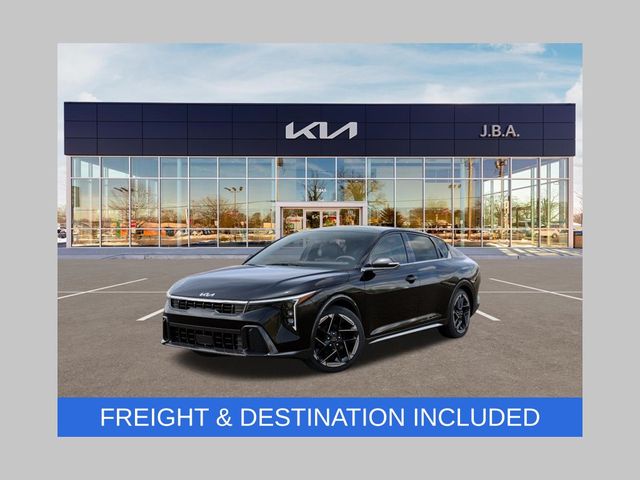 Aurora Blue 2026 Kia K4 GT-Line FWD Sedan Front-Wheel Drive Continuously Variable Transmission