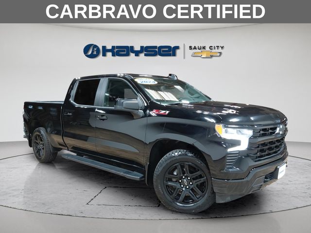 Black 2024 Chevrolet Silverado 1500 Pickup Truck Four-Wheel Drive Automatic