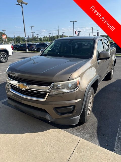 Brownstone Metallic 2015 Chevrolet Colorado Pickup Truck Four-Wheel Drive 6-Speed Automatic