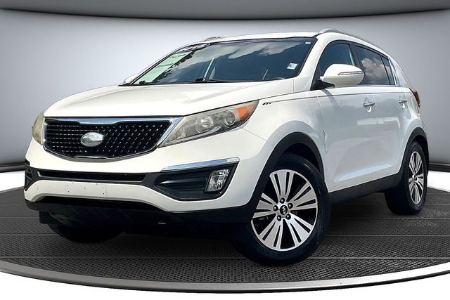 Clear White 2015 Kia Sportage SUV / Crossover Front-Wheel Drive 6-Speed Automatic