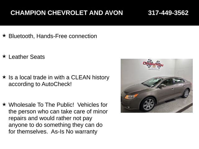 2012 Buick LaCrosse Leather photo