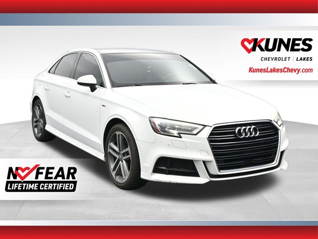 White 2017 Audi A3 Sedan Front-Wheel Drive 6-Speed Automatic