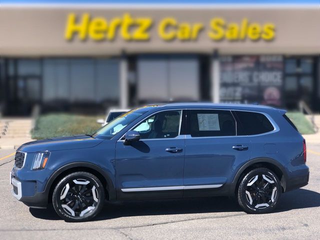Midnight Lake Blue 2025 Kia Telluride S AWD SUV / Crossover All-Wheel Drive 8-Speed Automatic