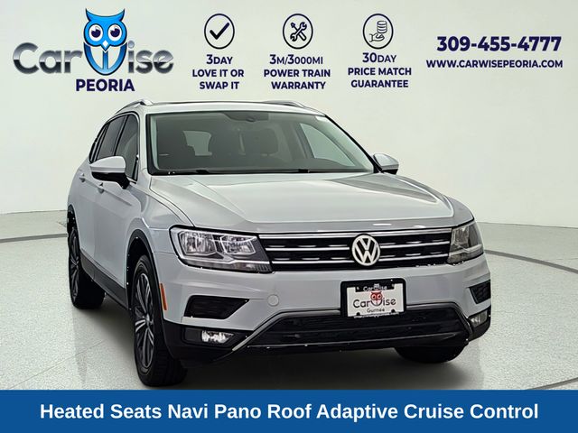 Silver 2018 Volkswagen Tiguan SUV / Crossover Front-Wheel Drive 8-Speed Automatic