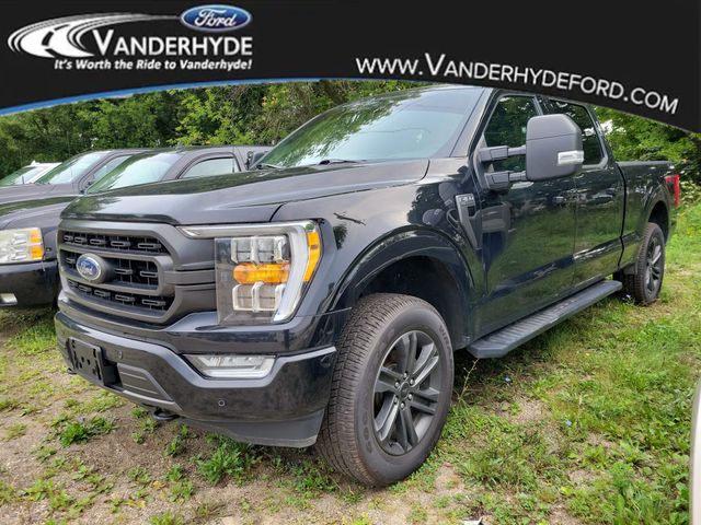 Agate Black Metallic 2021 Ford F-150 Pickup Truck Four-Wheel Drive Automatic