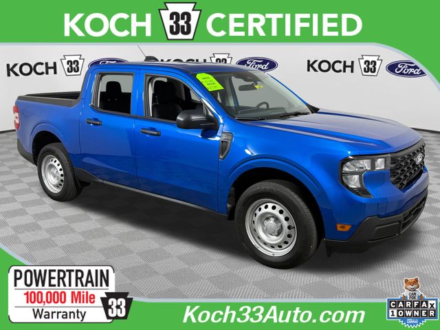Blue 2025 Ford Maverick Pickup Truck All-Wheel Drive 8-Speed Automatic