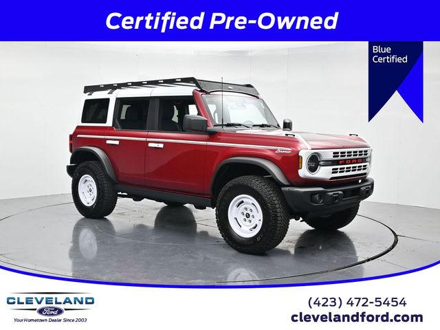Ruby Red Metallic 2025 Ford Bronco Heritage Edition 4-Door 4WD SUV / Crossover Four-Wheel Drive Automatic