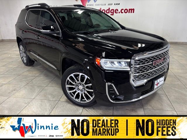 Black (Ebony Twilight Metallic) 2023 GMC Acadia SUV / Crossover Front-Wheel Drive 9-Speed Automatic