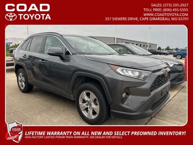 Magnetic Gray Metallic 2019 Toyota RAV4 XLE AWD SUV / Crossover All-Wheel Drive 8-Speed Automatic