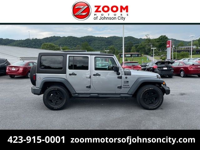Billet Silver Metallic Clearcoat 2016 Jeep Wrangler Unlimited Sport 4WD SUV / Crossover Four-Wheel Drive 5-Speed Automatic