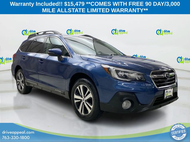 Abyss Blue Pearl 2019 Subaru Outback Wagon All-Wheel Drive Continuously Variable Transmission