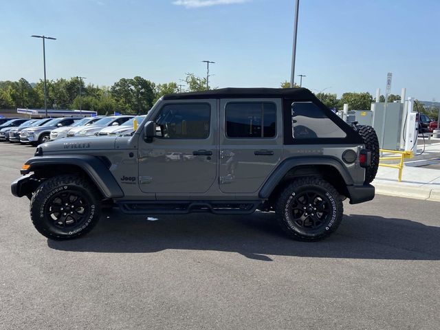 2022 Jeep Wrangler Unlimited Willys 7