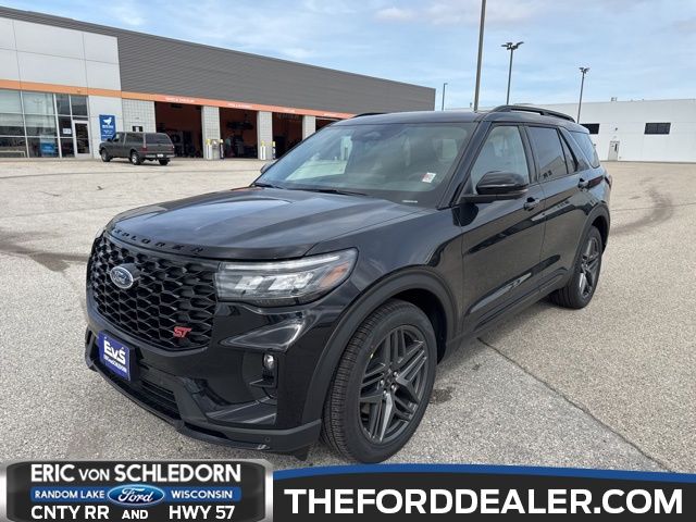 Agate Black Metallic 2026 Ford Explorer ST AWD SUV / Crossover All-Wheel Drive Automatic