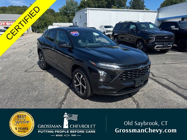 Mosaic Black Metallic 2024 Chevrolet Trax SUV / Crossover Front-Wheel Drive 6-Speed Automatic