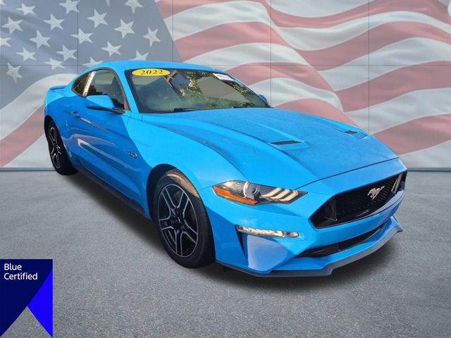 Used 2022 Grabber Blue Ford GT image 2
