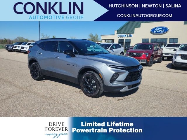 Sterling Gray Metallic 2025 Chevrolet Blazer LT AWD SUV / Crossover 9-Speed Automatic Overdrive