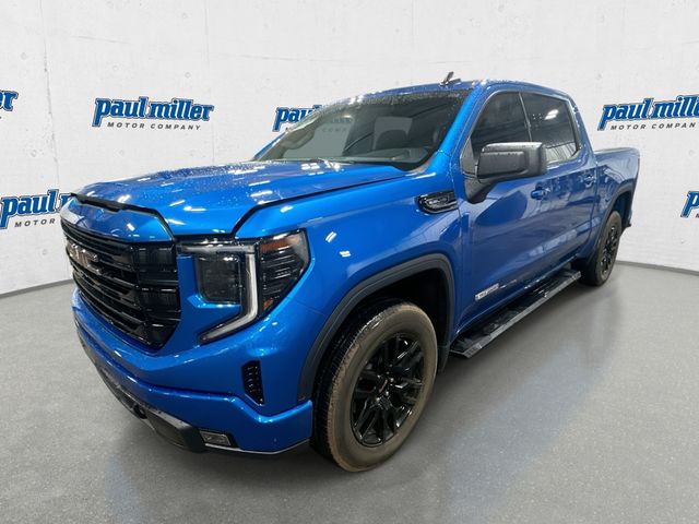 Blue Metallic 2024 GMC Sierra 1500 Elevation Crew Cab 4WD Pickup Truck Four-Wheel Drive Automatic