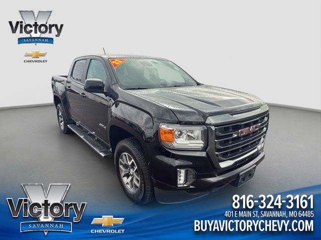 Onyx Black 2021 GMC Canyon Pickup Truck Four-Wheel Drive 8-Speed Automatic