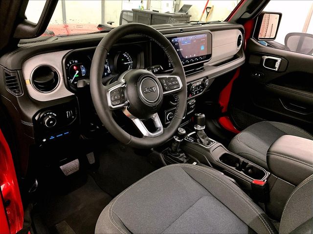 2025 Jeep Wrangler Sahara 4xe Red at Bob Ruth Ford