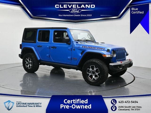 Hydro Blue Pearl Coat 2022 Jeep Wrangler SUV / Crossover Four-Wheel Drive 8-Speed Automatic
