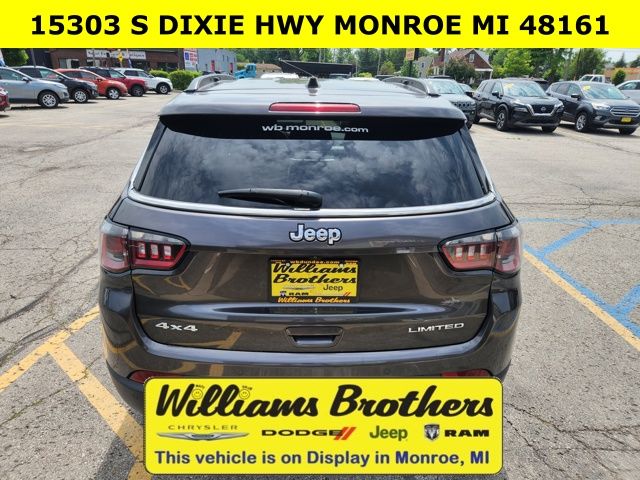 2024 Jeep Compass Limited - Baltic Gray Metallic Clearcoat exterior view 4
