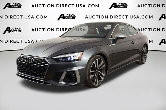 Gray 2024 Audi S5 Coupe All-Wheel Drive 8-Speed Automatic