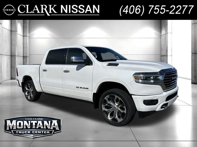 Ivory White Tri-Coat Pearlcoat 2020 RAM 1500 Pickup Truck Four-Wheel Drive 8-Speed Automatic