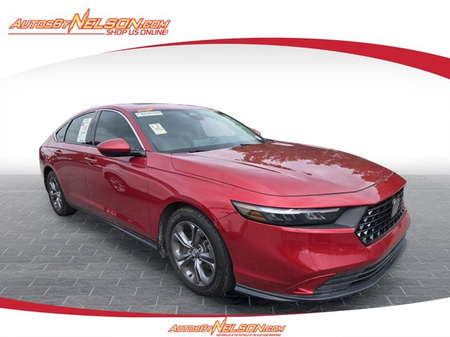 Red 2024 Honda Accord Sedan Front-Wheel Drive Continuously Variable Transmission