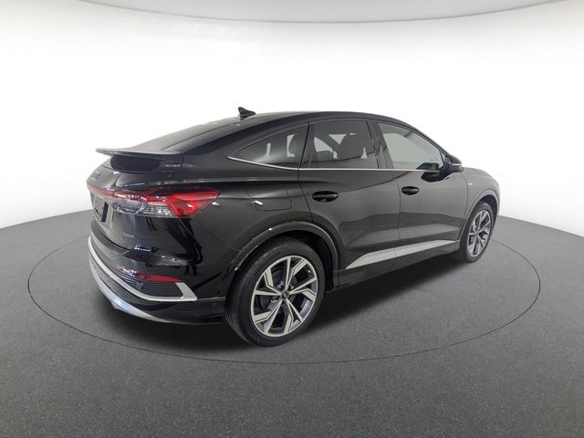 used 2024 Audi Q4 Sportback e-tron car, priced at $34,481