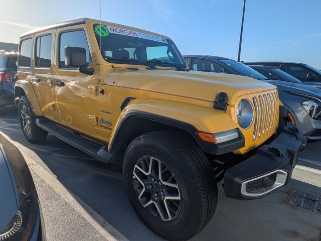 Baja Yellow Clearcoat 2019 Jeep Wrangler Unlimited Sahara 4WD SUV / Crossover Four-Wheel Drive 6-Speed Manual
