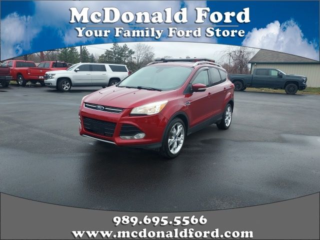 Ruby Red Metallic Tinted Clearcoat 2016 Ford Escape Titanium AWD SUV / Crossover All-Wheel Drive 6-Speed Automatic