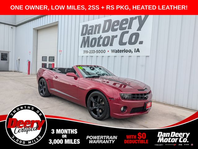 Red Jewel Tintcoat 2011 Chevrolet Camaro 2SS Convertible RWD Convertible Rear-Wheel Drive 6-Speed Automatic