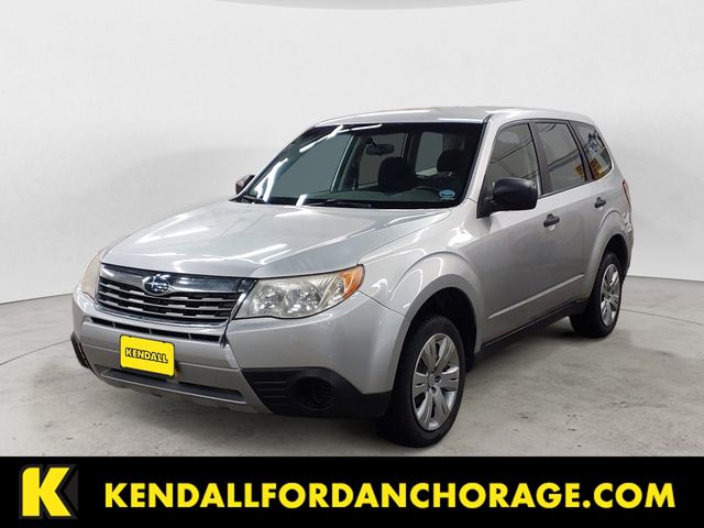 Silver 2009 Subaru Forester 2.5 X SUV / Crossover All-Wheel Drive 4-Speed Automatic