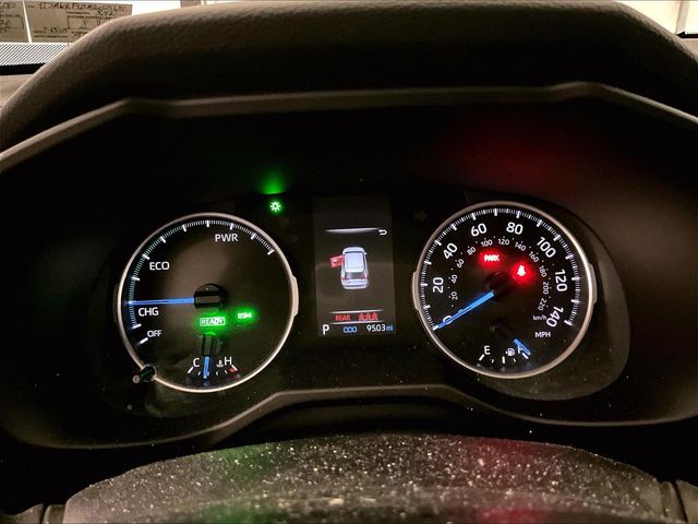 2021 Toyota RAV4 Hybrid LE White at Phil Fitts Ford