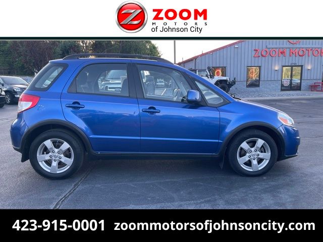 Blue 2012 Suzuki SX4 Crossover AWD with Technology Package SUV / Crossover All-Wheel Drive 6-Speed Manual