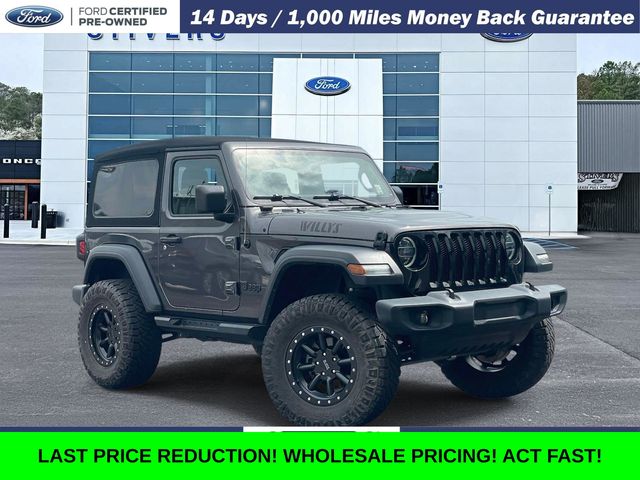 Gray (Granite Crystal Metallic Clearcoat) 2020 Jeep Wrangler SUV / Crossover Four-Wheel Drive 6-Speed Manual